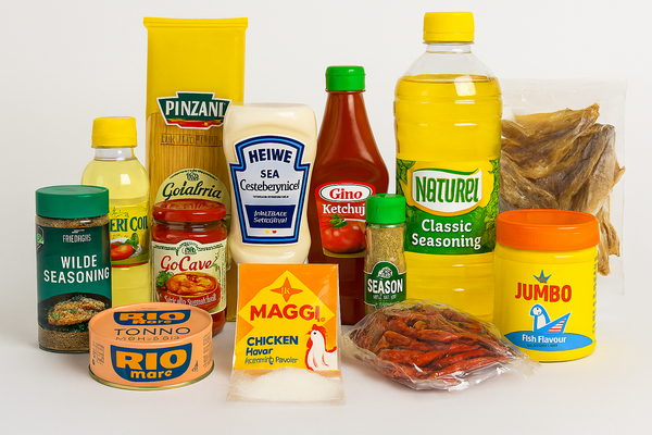Seasonings, Sauces & Staples