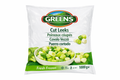 Cut leeks