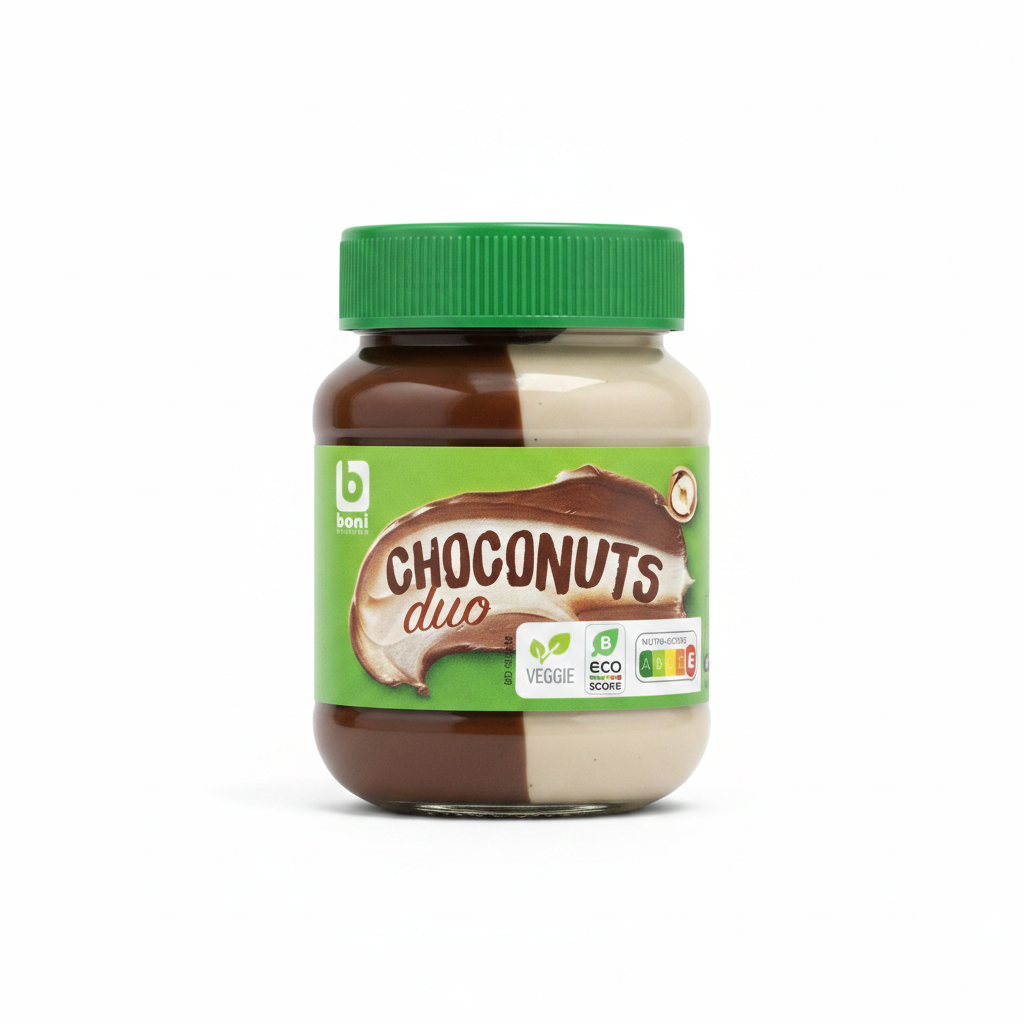 Boni Choconuts Duo White Background