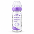 dBb Natural Glass Baby Bottle