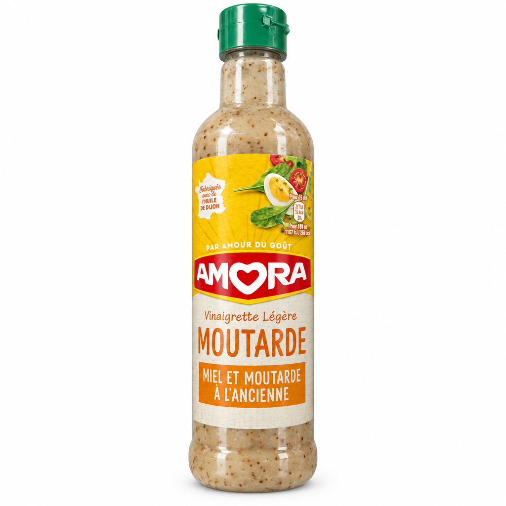 Amora Honey & Wholegrain Mustard Light Vinaigrette 380 ml
