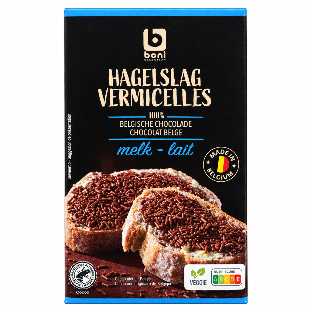 Boni Selection Belgian Milk Chocolate Sprinkles (Hagelslag)