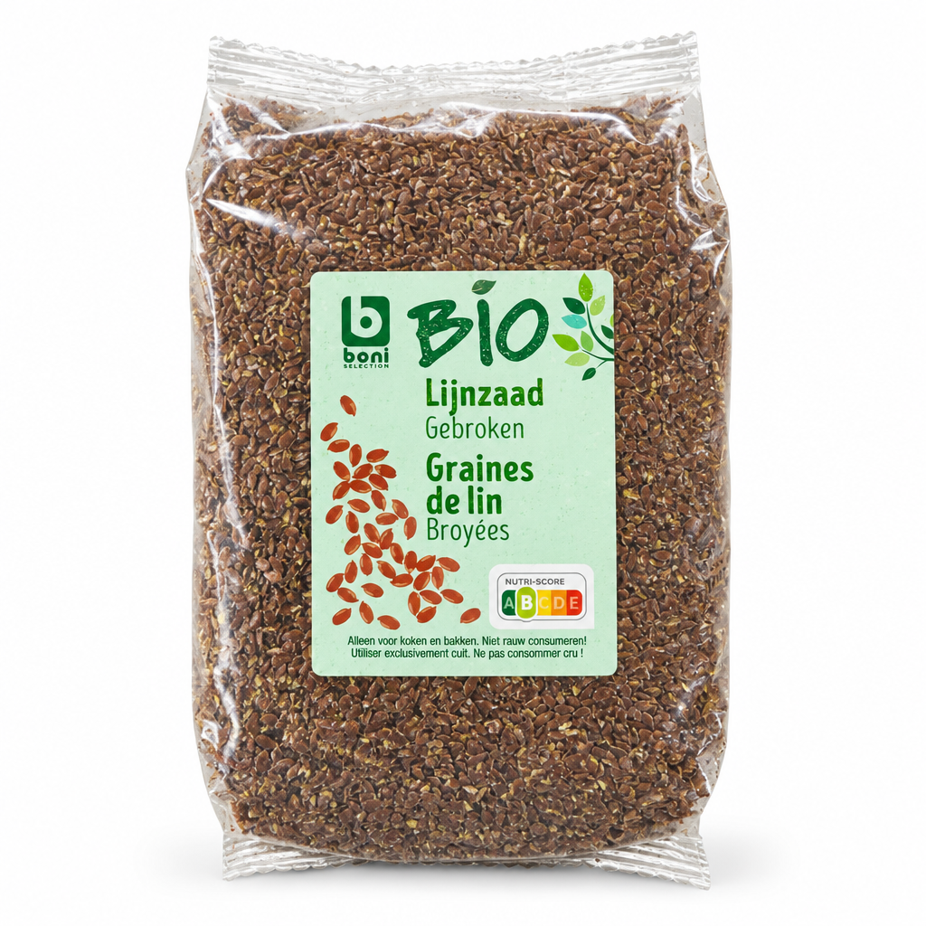 Boni Selection BIO Crushed Flaxseeds 500 g