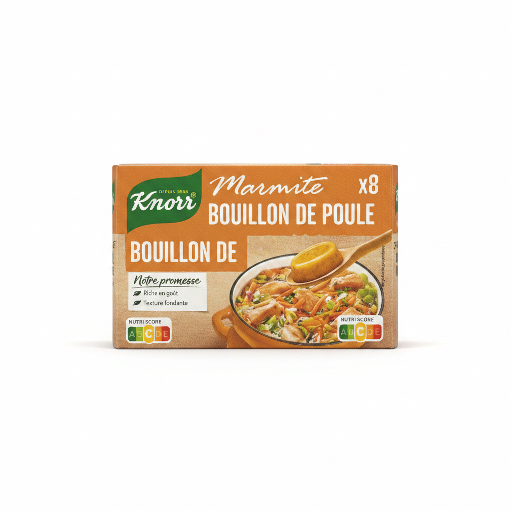 Knorr Marmite Bouillon de Poule x8