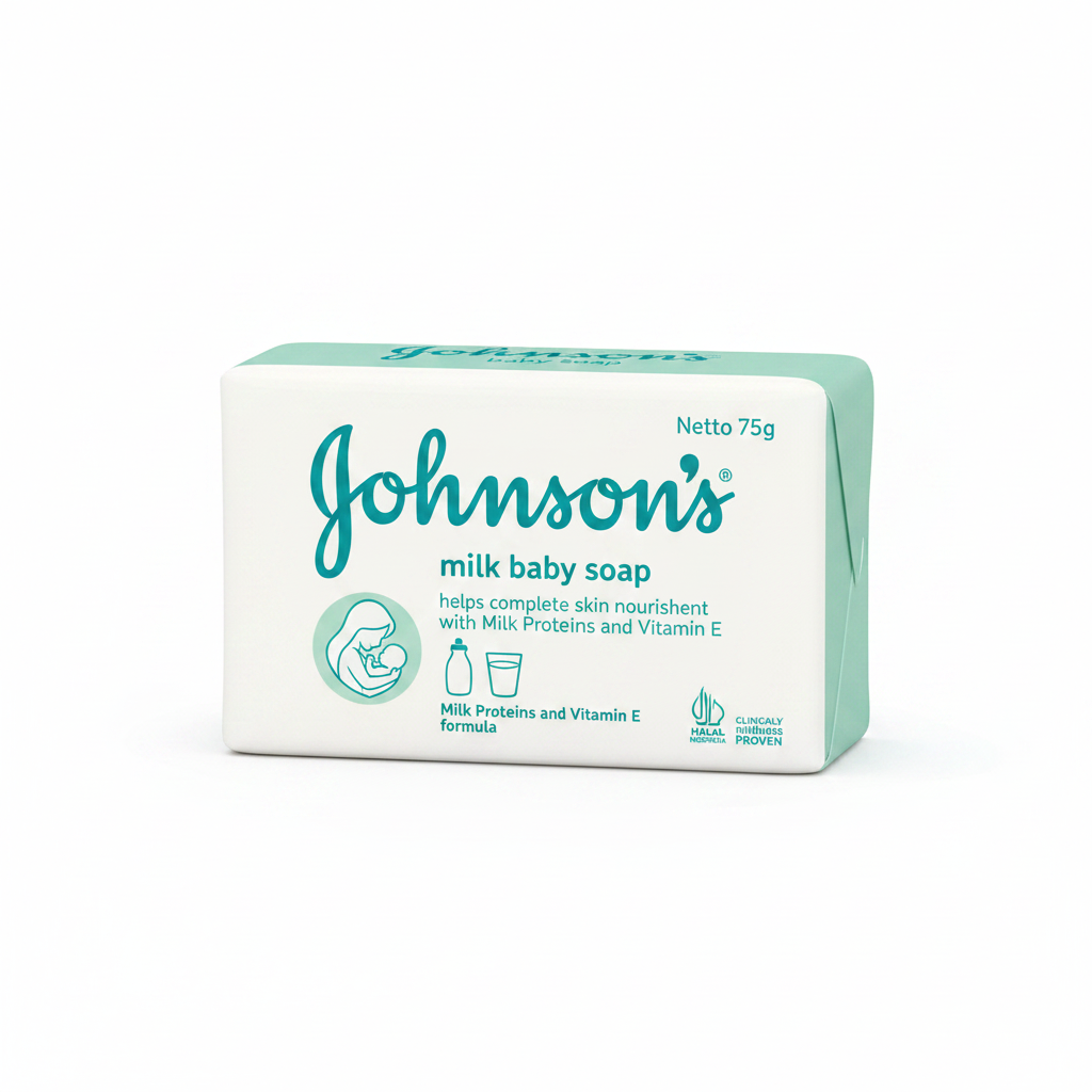 Johnson's Milk Baby Soap 75g
