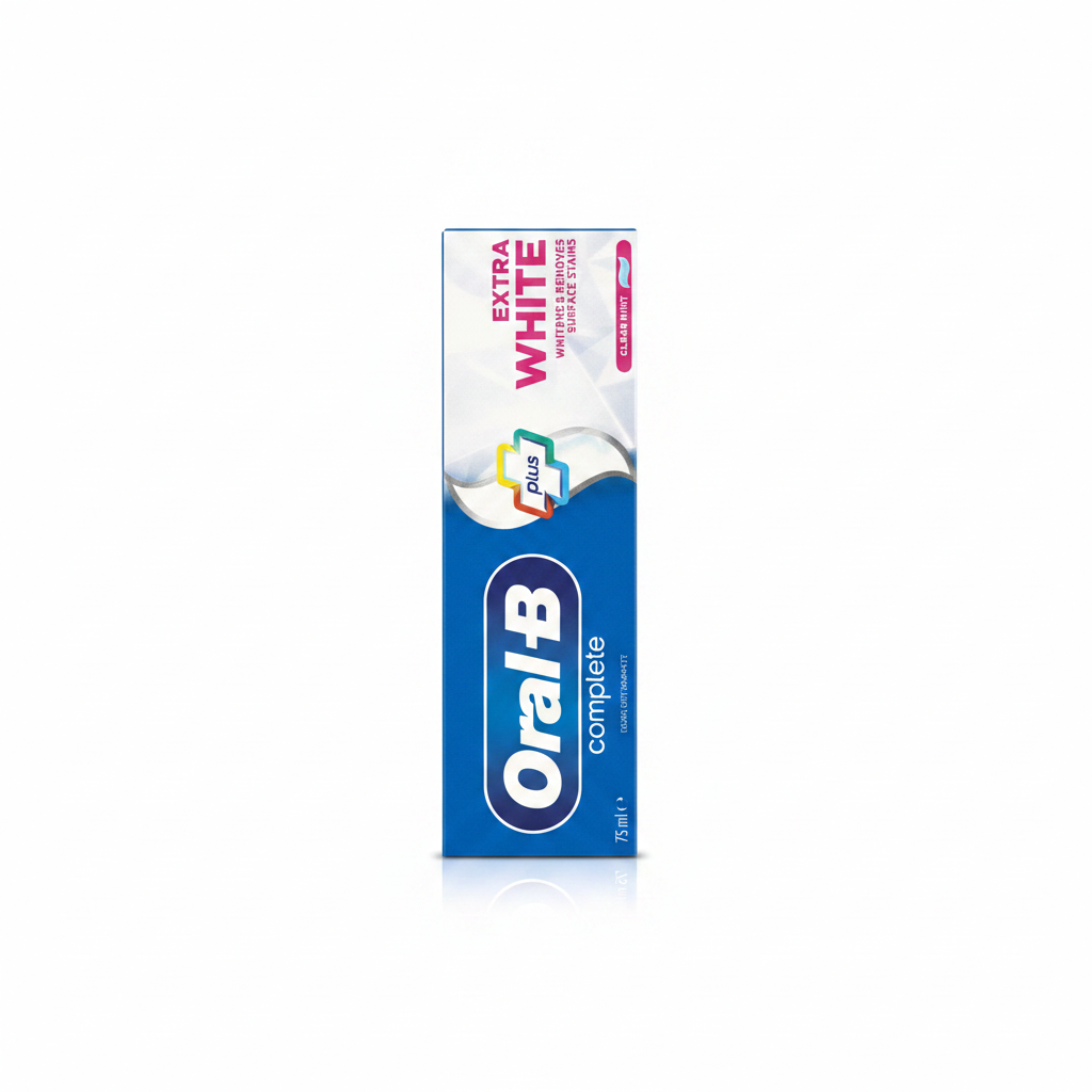 Oral-B Complete Plus Extra White Toothpaste 75ml