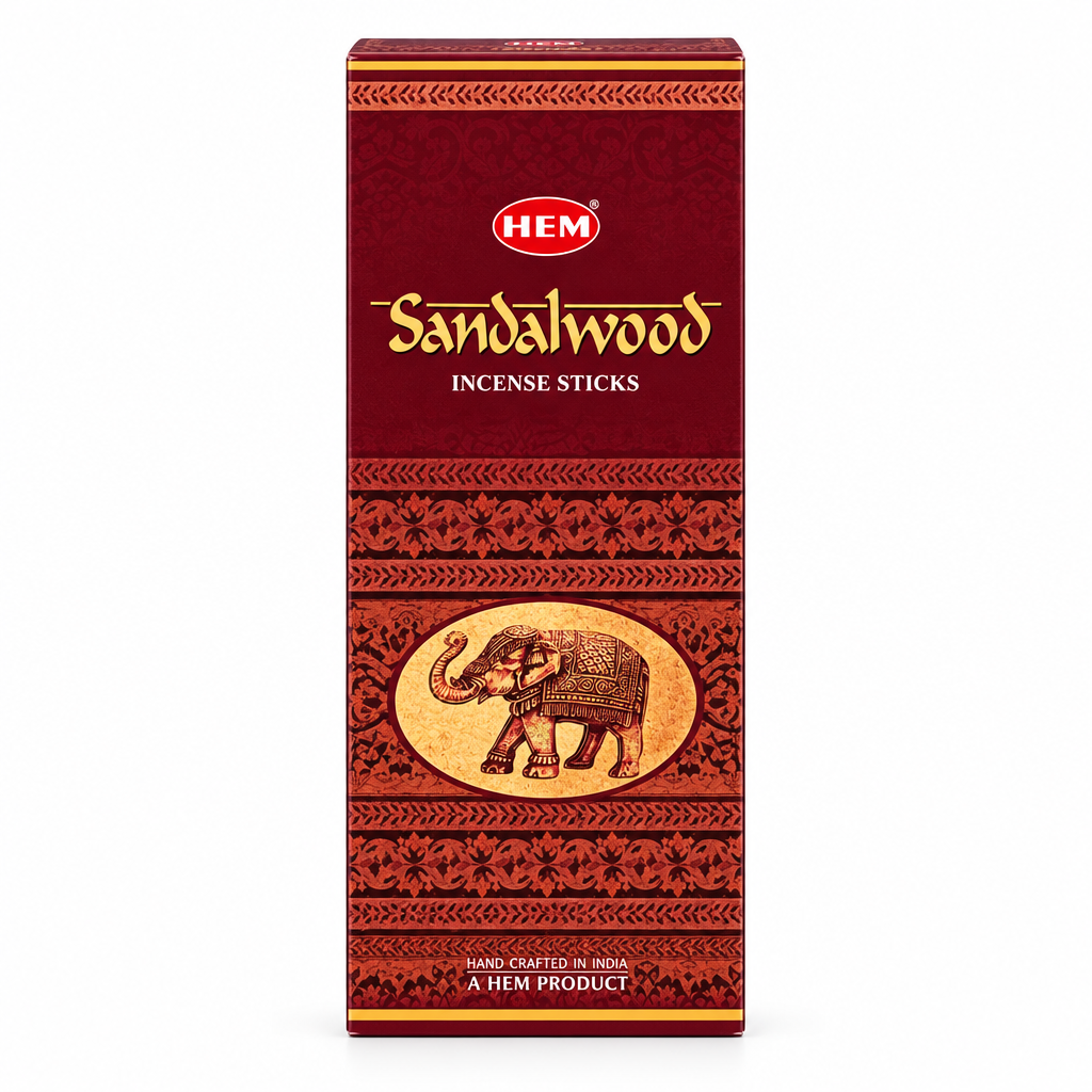 HEM Sandalwood Incense Sticks x6