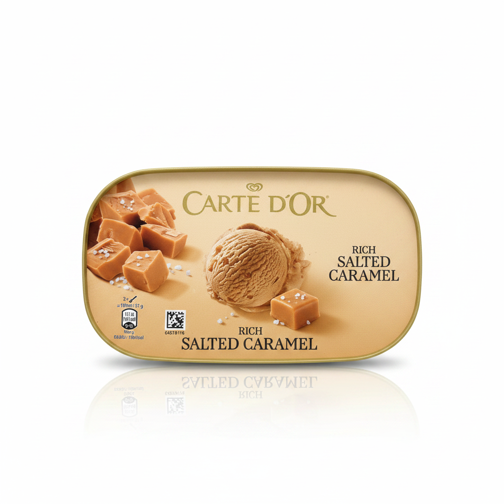 Carte D'Or Rich Salted Caramel Ice Cream