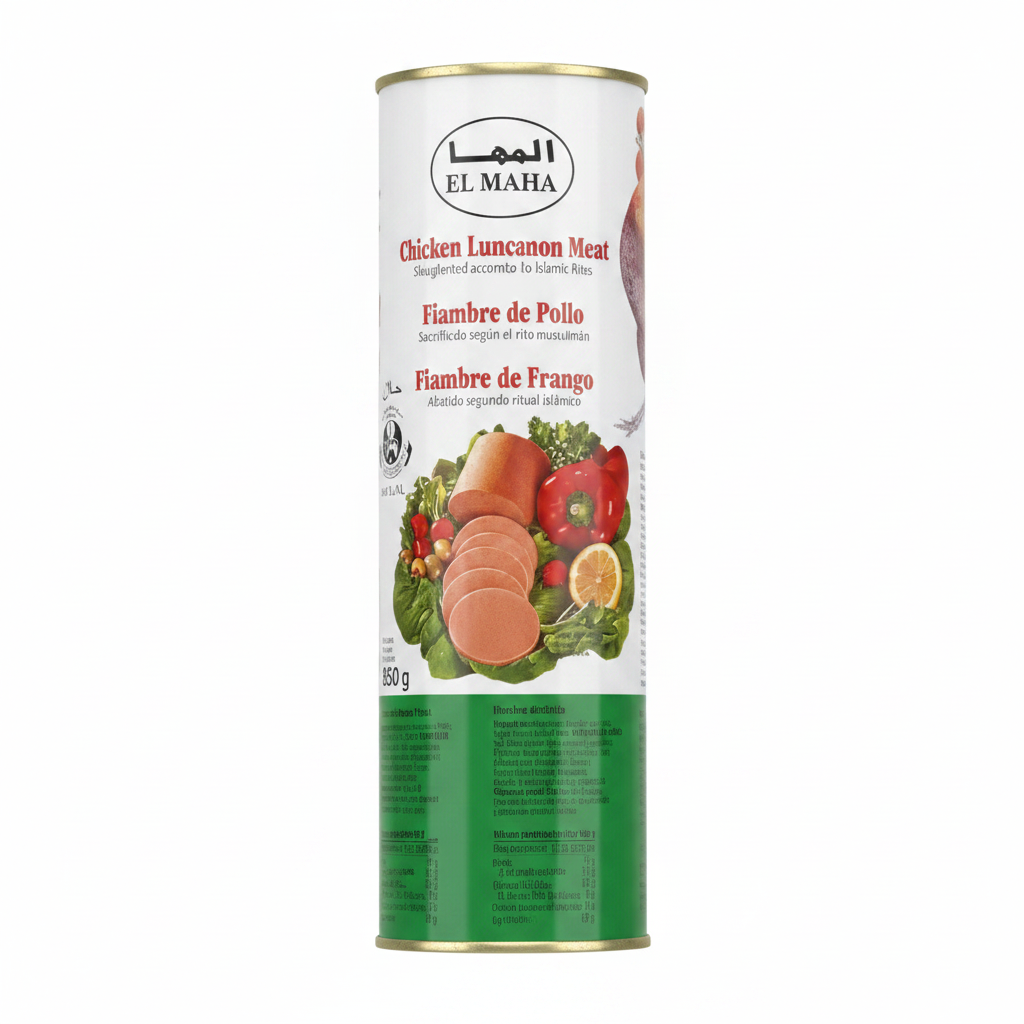 El Maha Chicken Luncheon Meat 860g