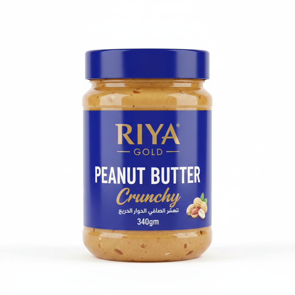 Riya Gold Peanut Butter Crunchy 340g