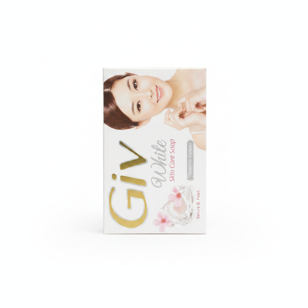 GIV White Skin Care Soap – Sakura & Pearl
