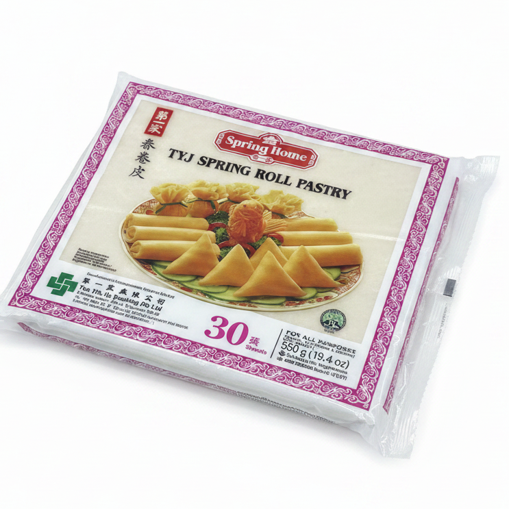 Spring Home TYJ Spring Roll Pastry – 30 Sheets (550g)