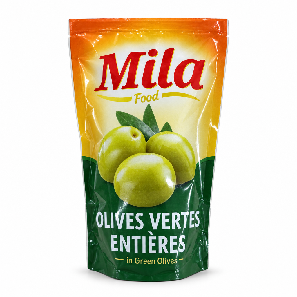 Mila Whole Green Olives 200 g