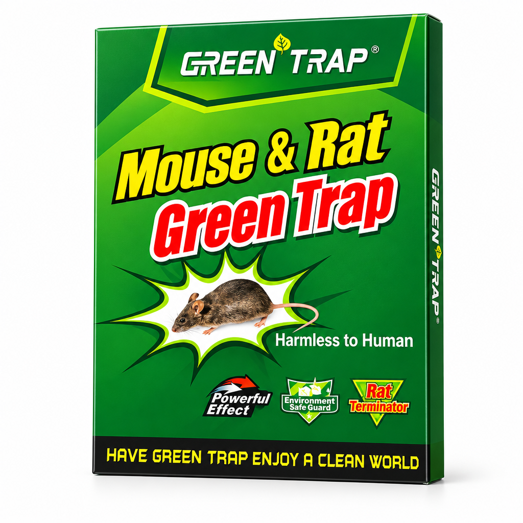 Green Trap Mouse & Rat Glue Trap