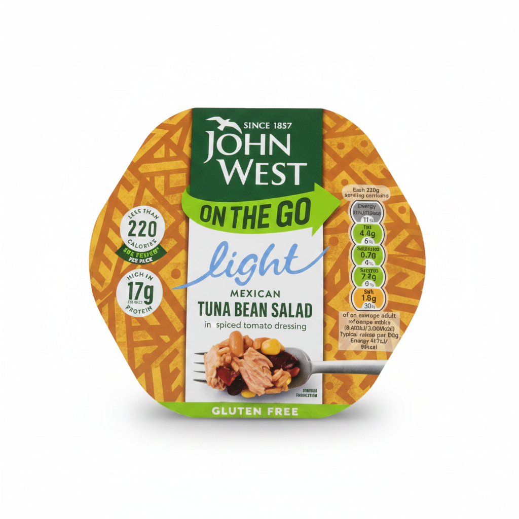 John West On The Go Light Mexican Tuna Bean Salad 220g