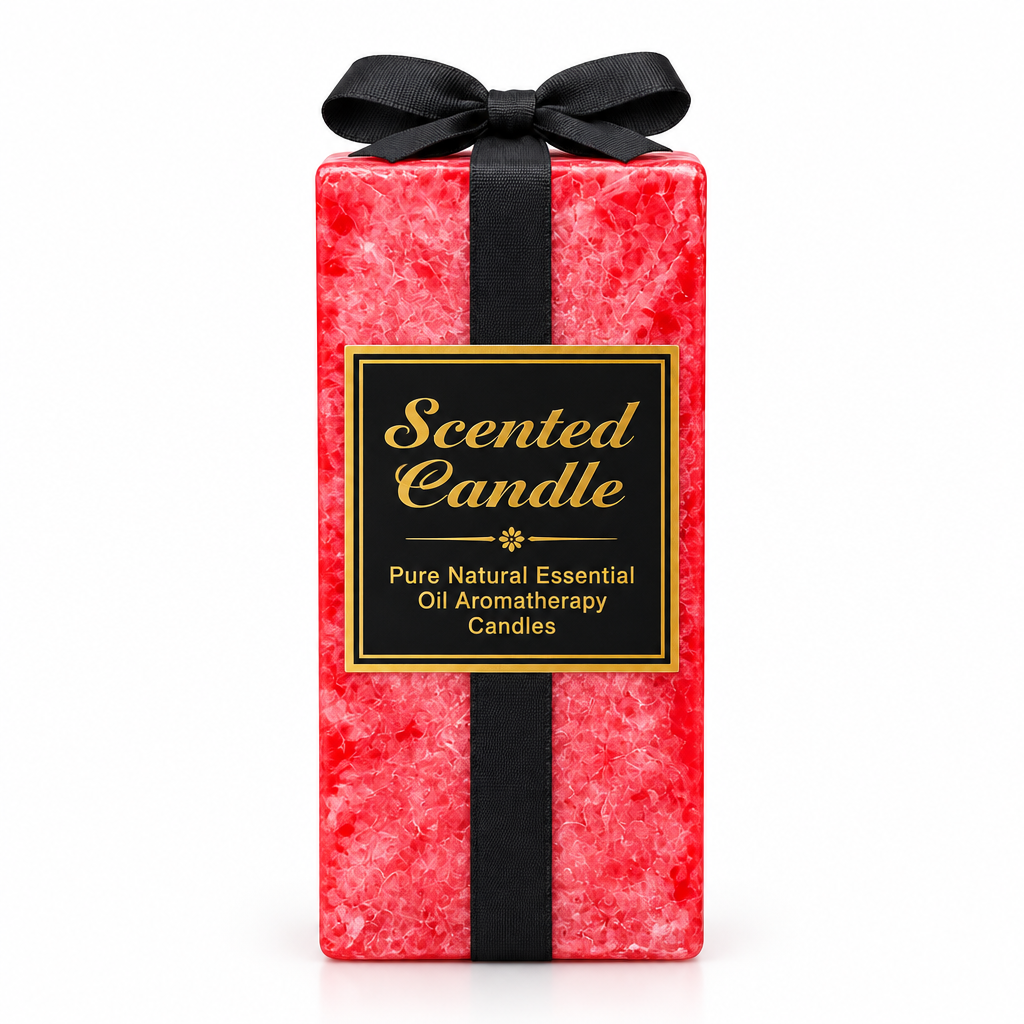 Scented Candle – Pure Natural Essential Oil Aromatherapy