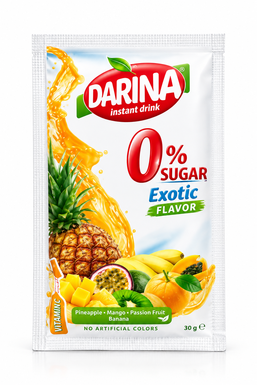 Darina Instant Drink Exotic 0% Sugar 12g