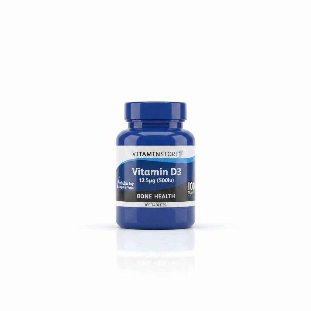Vitamin D3 500IU – Bone Health (100 Tablets)