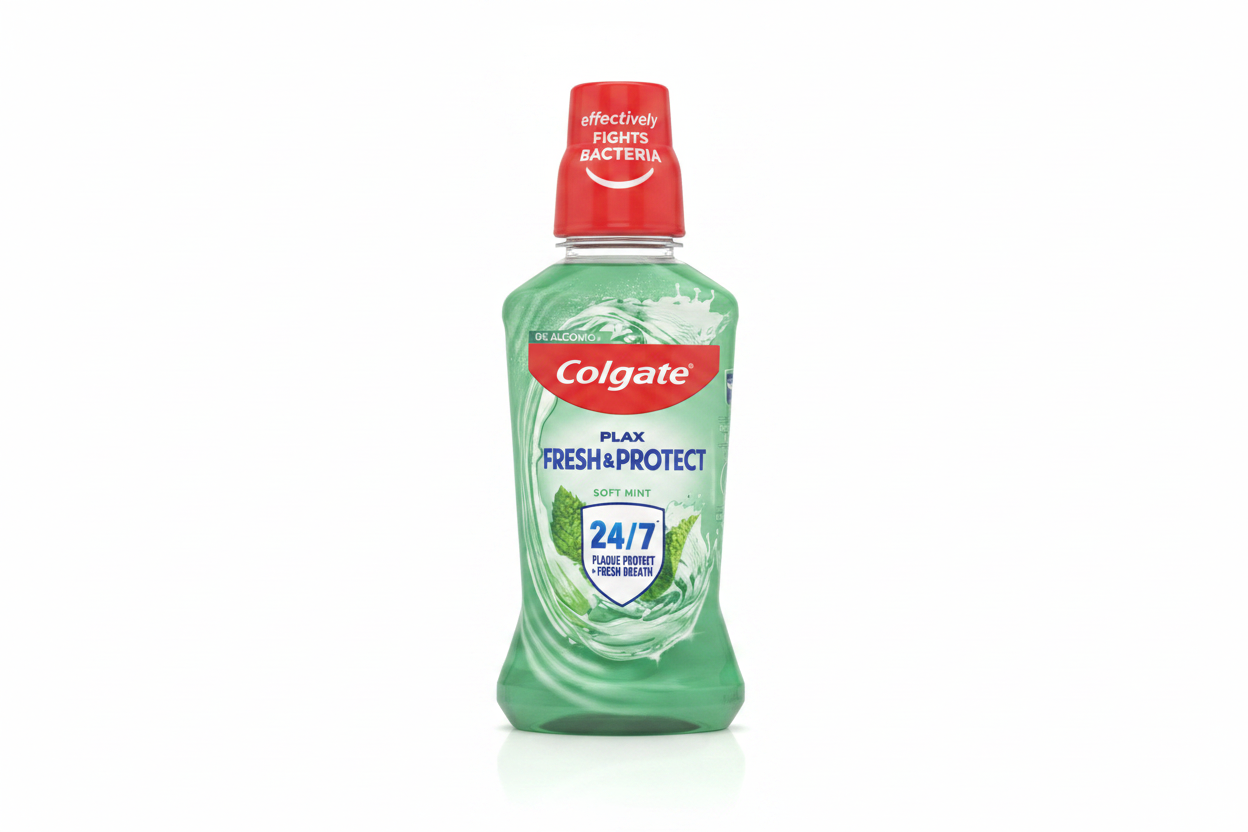 Colgate Plax Fresh & Protect Soft Mint Mouthwash