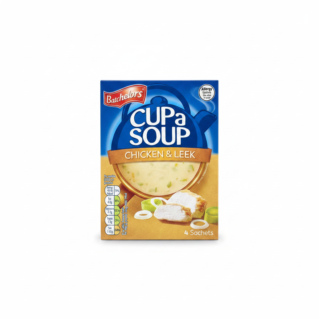Batchelors Cup a Soup Chicken & Leek 4 Sachets