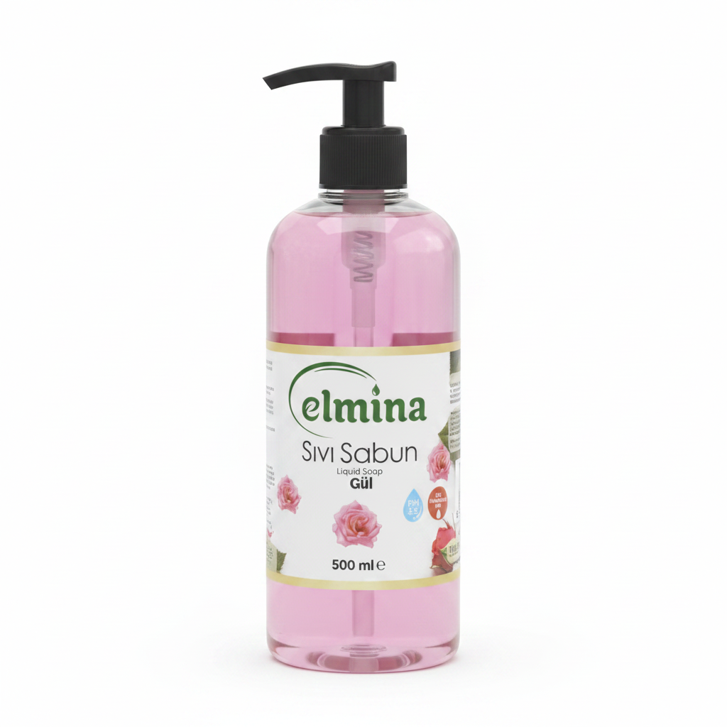 Elmina Sıvı Sabun Rose Liquid Soap 500ml