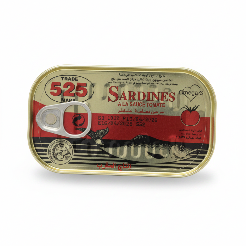 525 Sardines in Tomato Sauce 135g