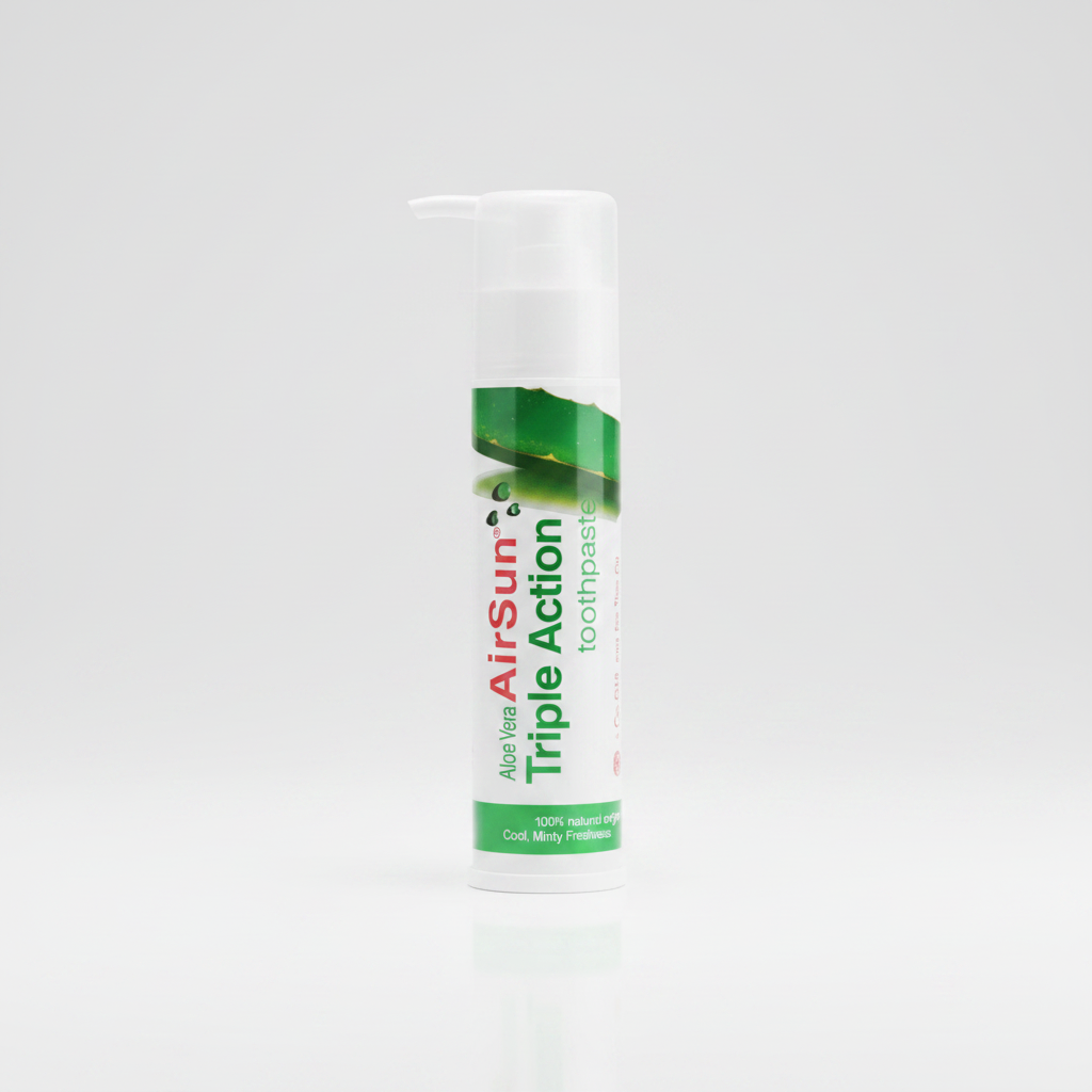 AirSun Aloe Vera Triple Action Toothpaste