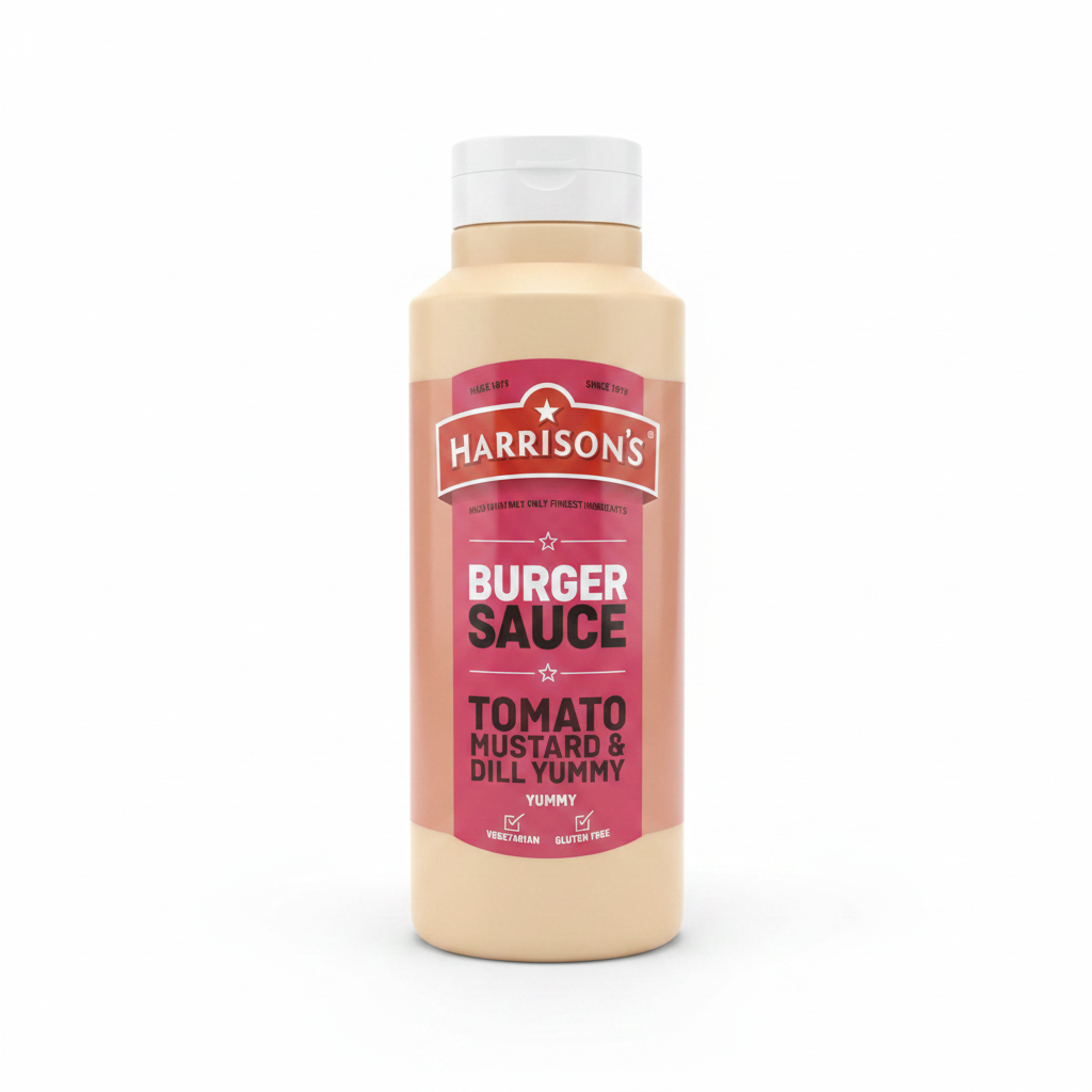 Harrisons Burger Sauce – Tomato Mustard & Dill