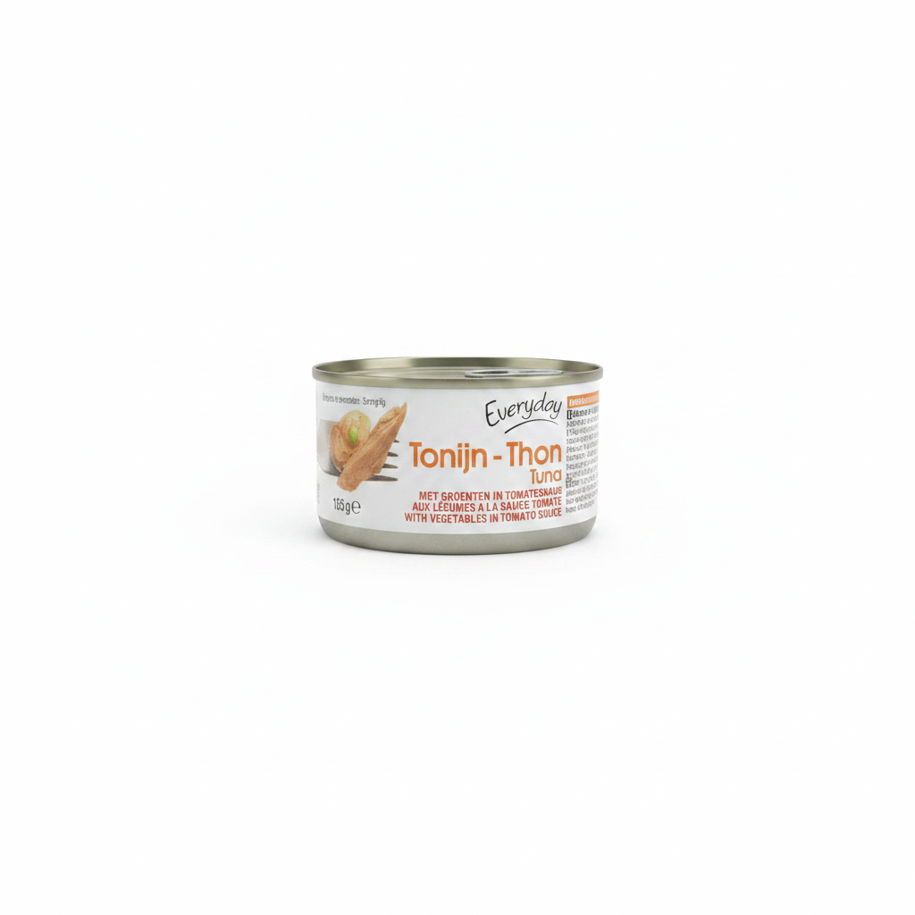 Everyday Tuna Tonijin with Vegetables in Tomato Sauce 185g