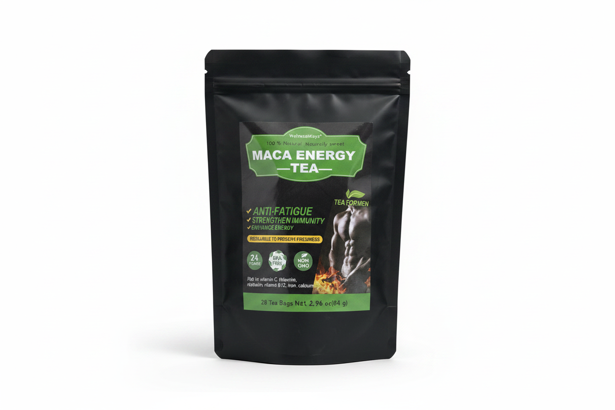 WelnessWays Maca Energy Tea (28 Bags)