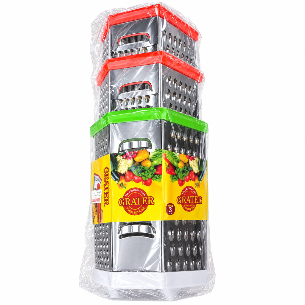 Stainless Steel Box Grater Set