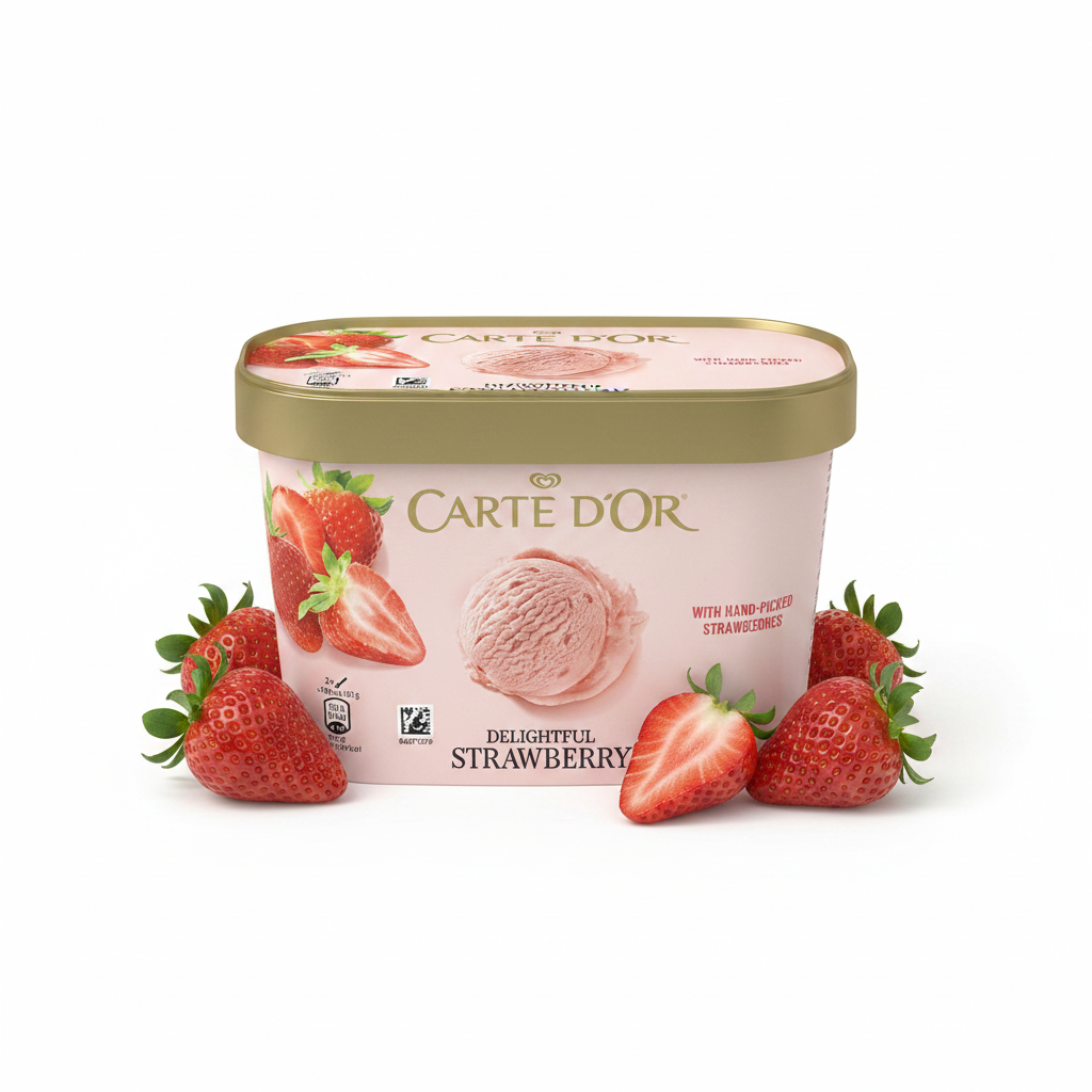 Carte D'Or Delightful Strawberry Ice Cream