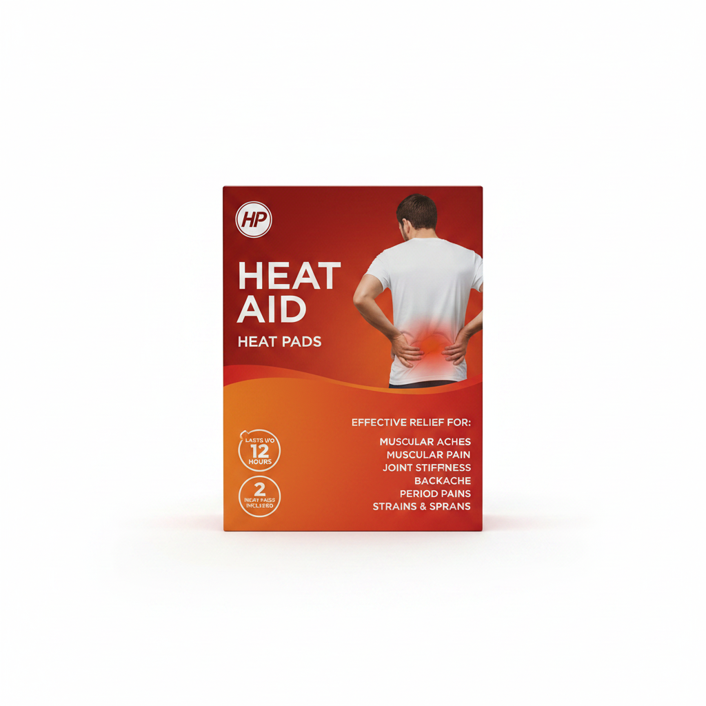 Healthpoint Heat Aid Heat Pads 2s