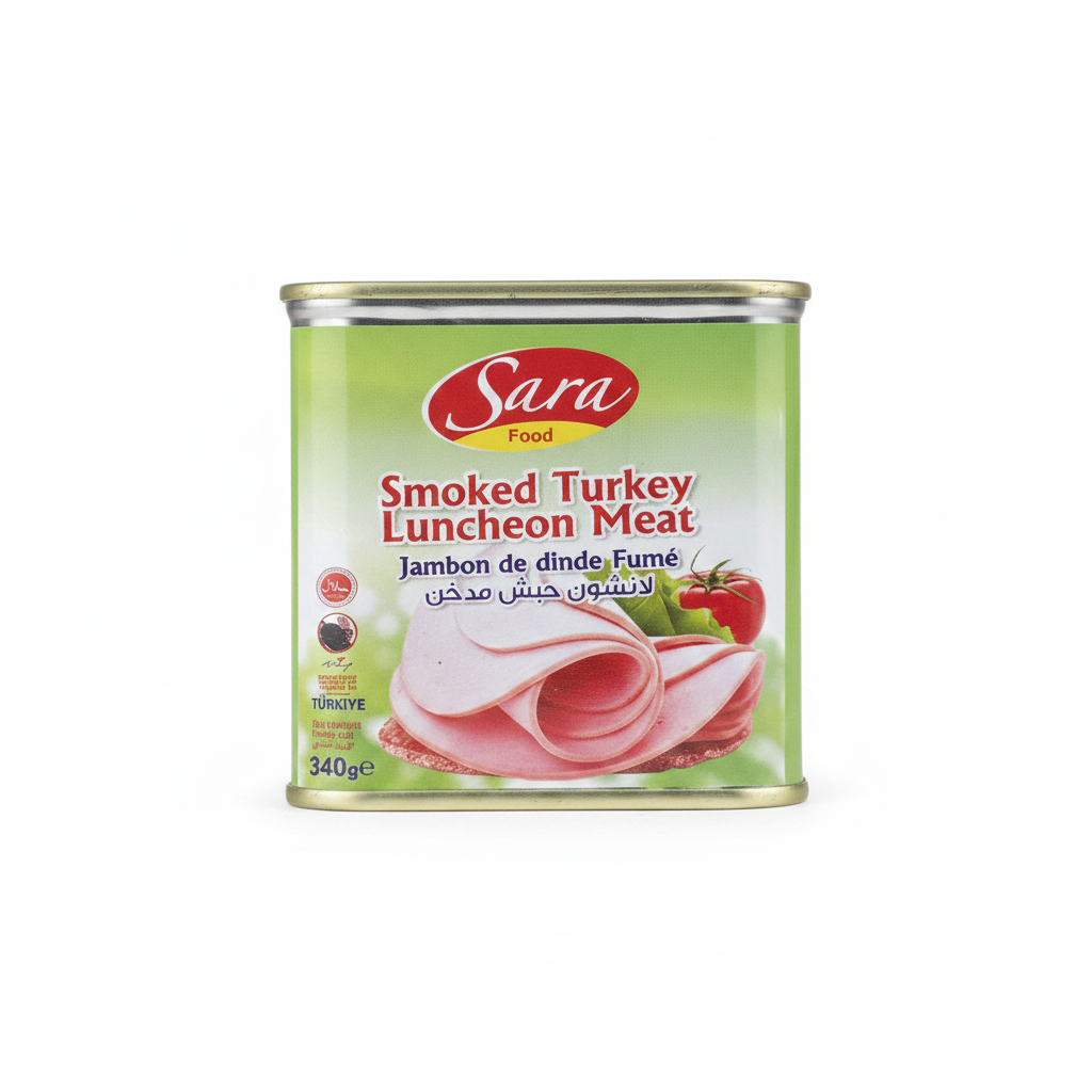 Sara Food Smoked Turkey Luncheon Meat 340g