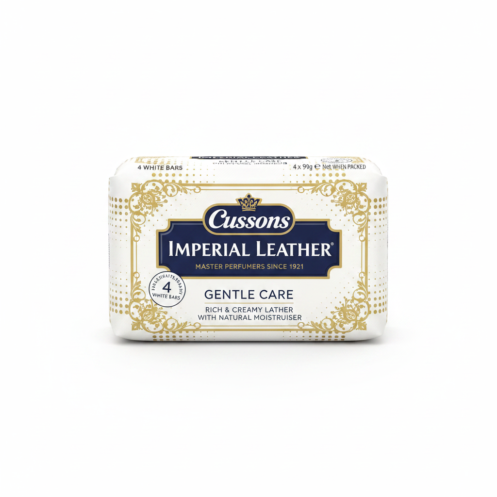 Cussons Imperial Leather Gentle Care Soap (4×90g)