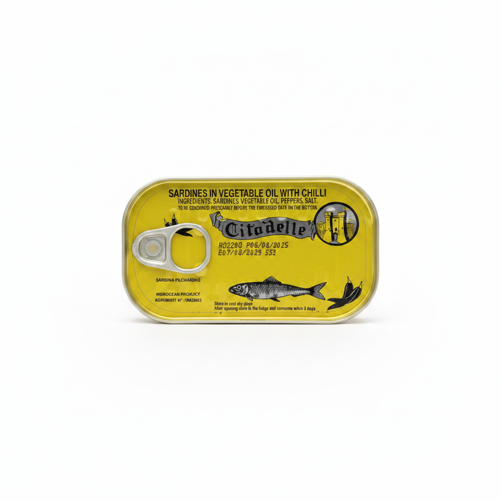 Citadelle Sardines in Vegetable Oil with Chilli 125g