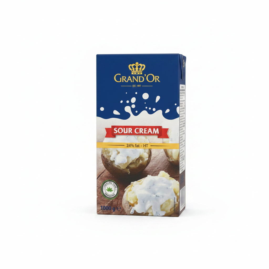 Grand'Or Sour Cream 24% Fat 1000g
