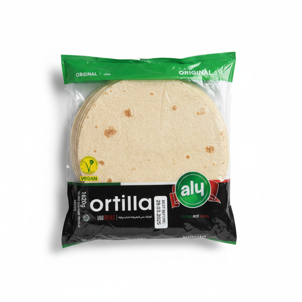 Alu Tortilla Original Burrito 18 Pcs 1620g