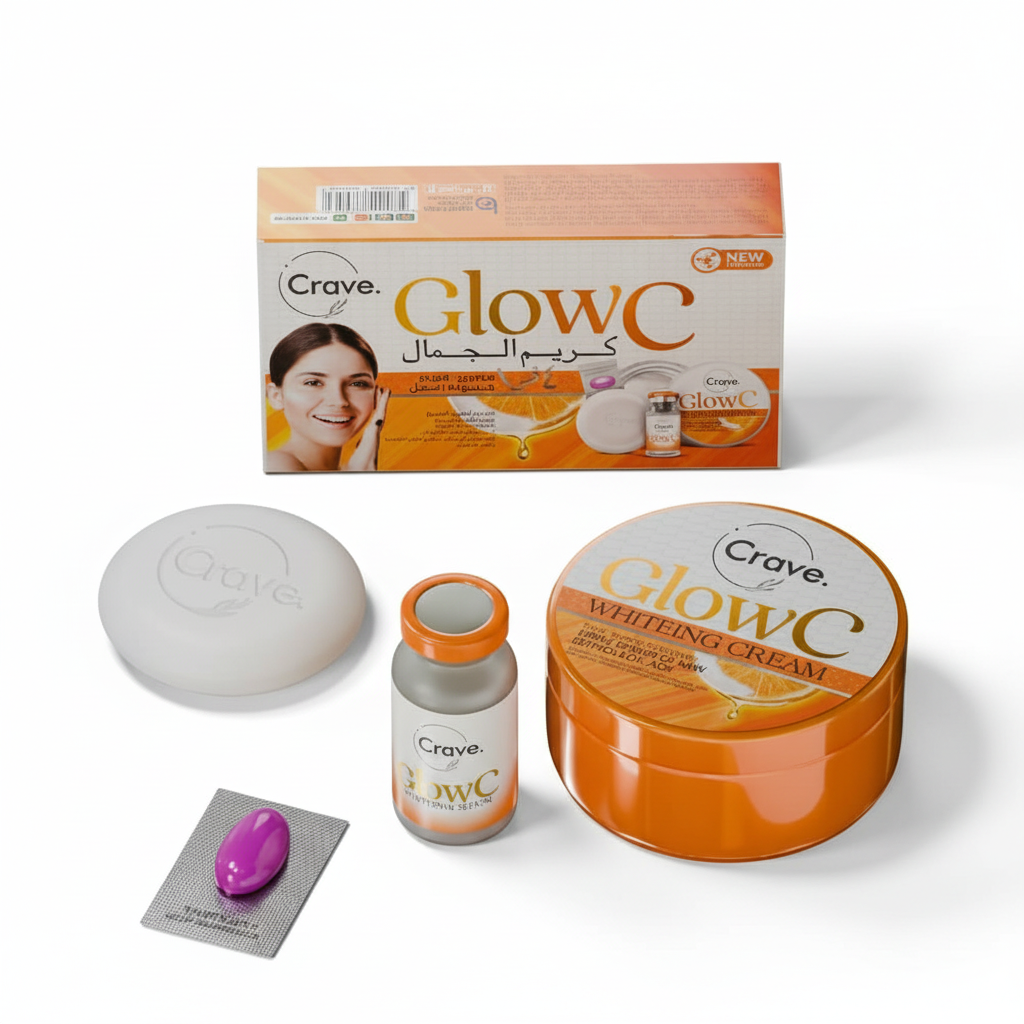 Crave GlowC Whitening Cream Set