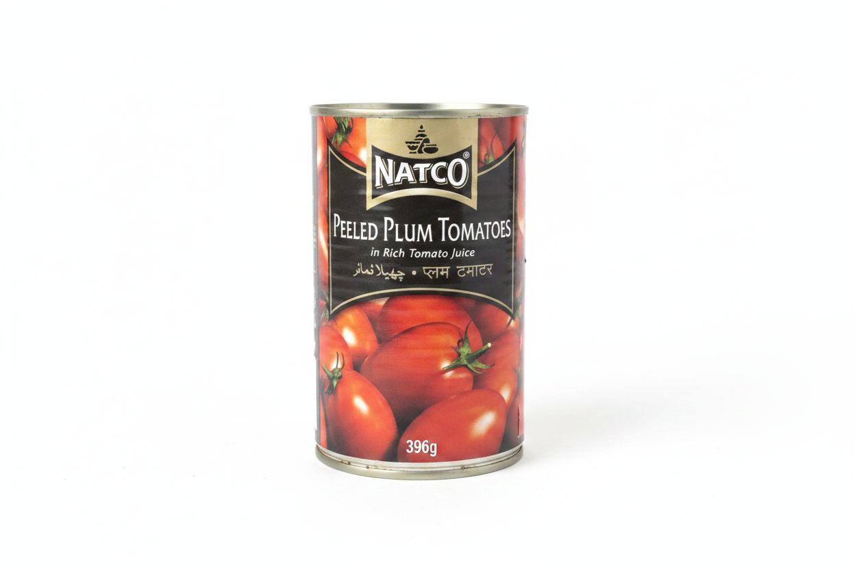 Natco Peeled Plum Tomatoes 396g