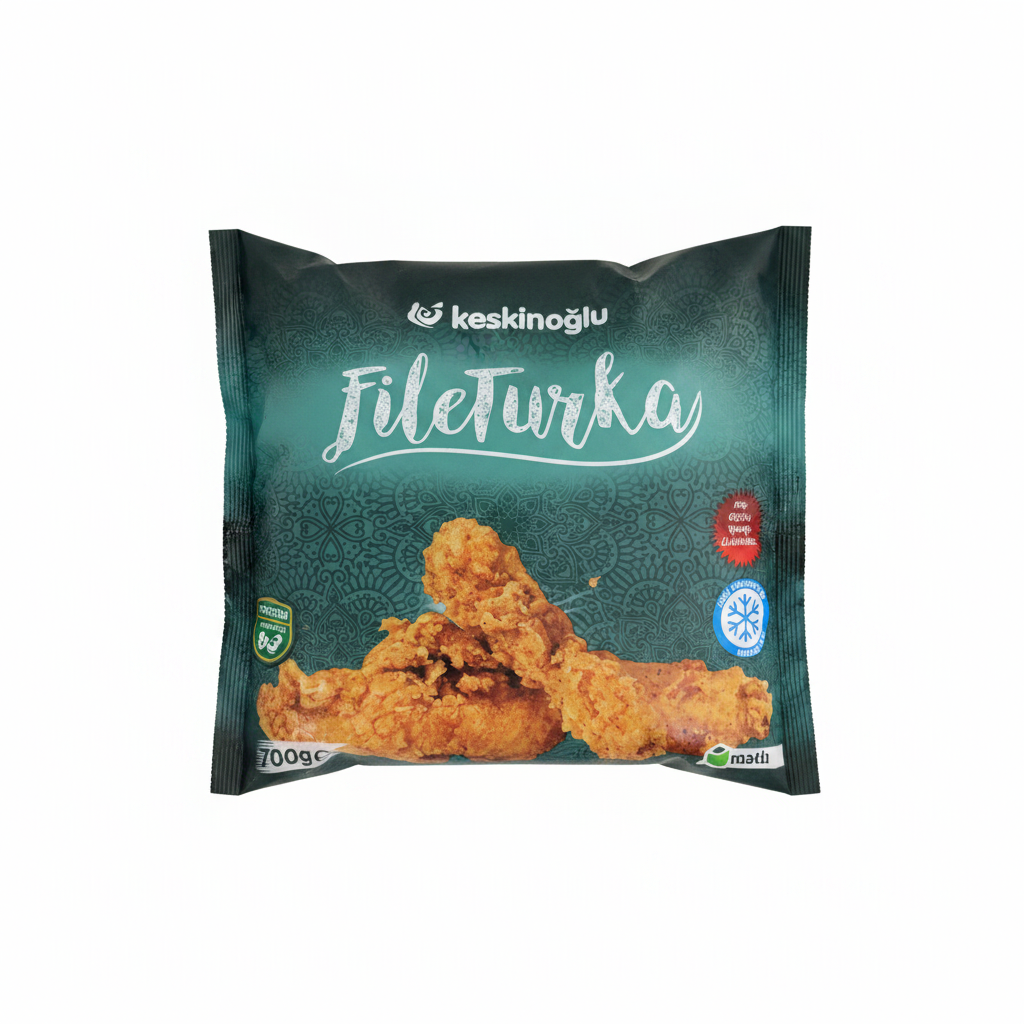 Keskinoglu FileTurka Breaded Chicken Fillet 700g