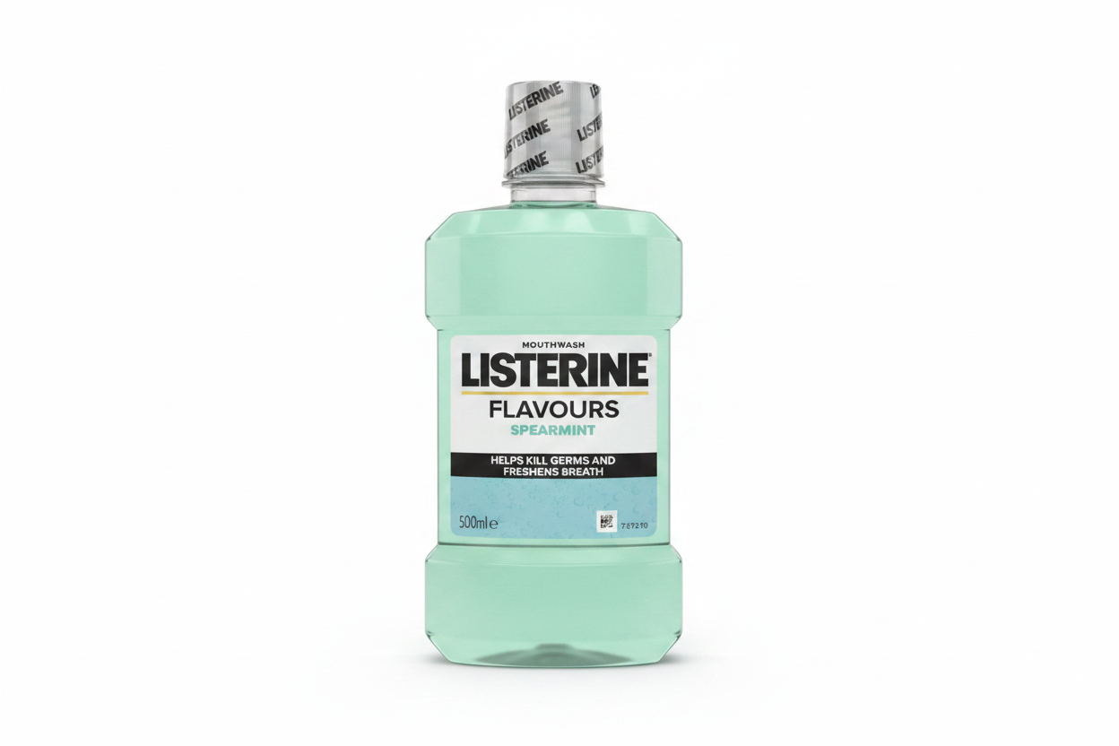 Listerine Flavours Spearmint Mouthwash 500ml