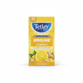 Tetley Super Fruits Immune with Vitamin C Lemon & Ginger Tea 20 Bags