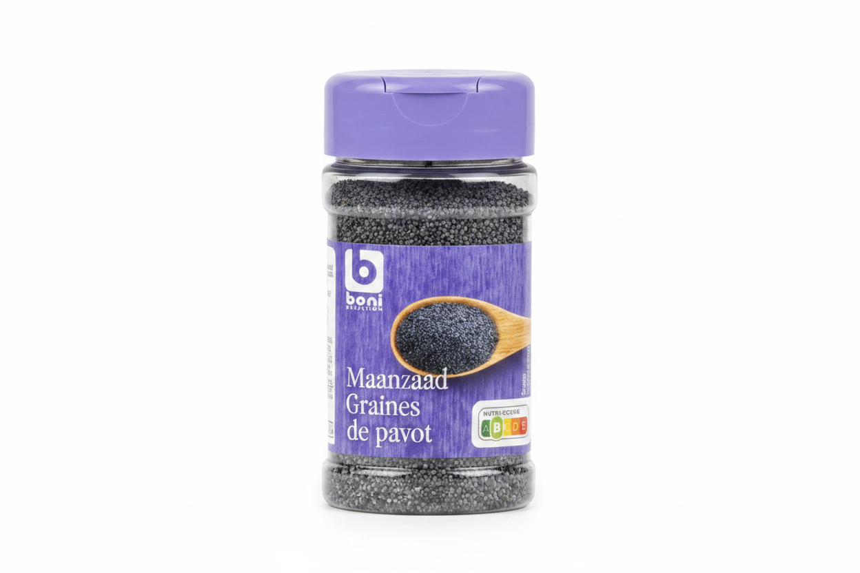 Boni Poppy Seeds (Graines de Pavot) 180g