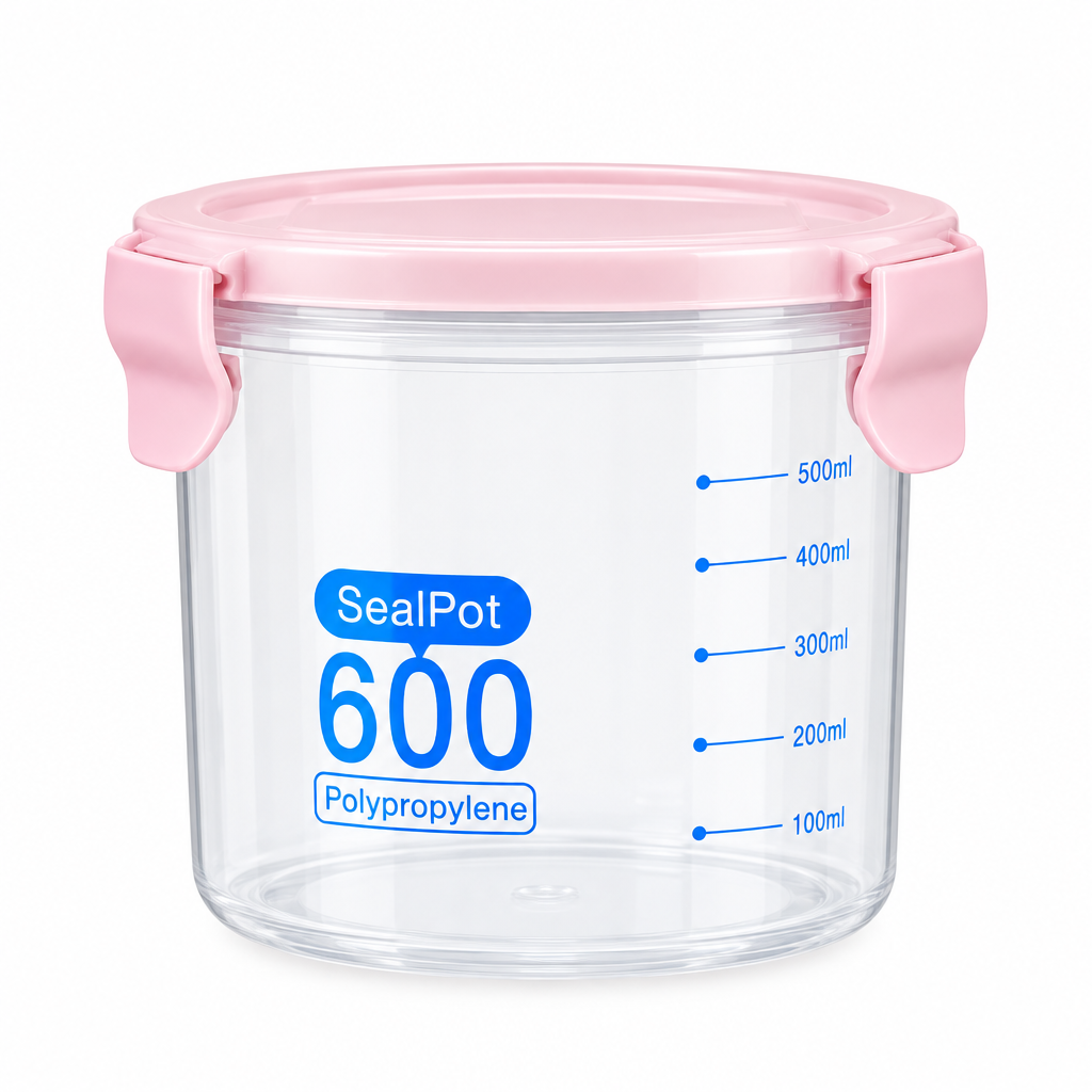 SealPot 600 Polypropylene Food Storage Container