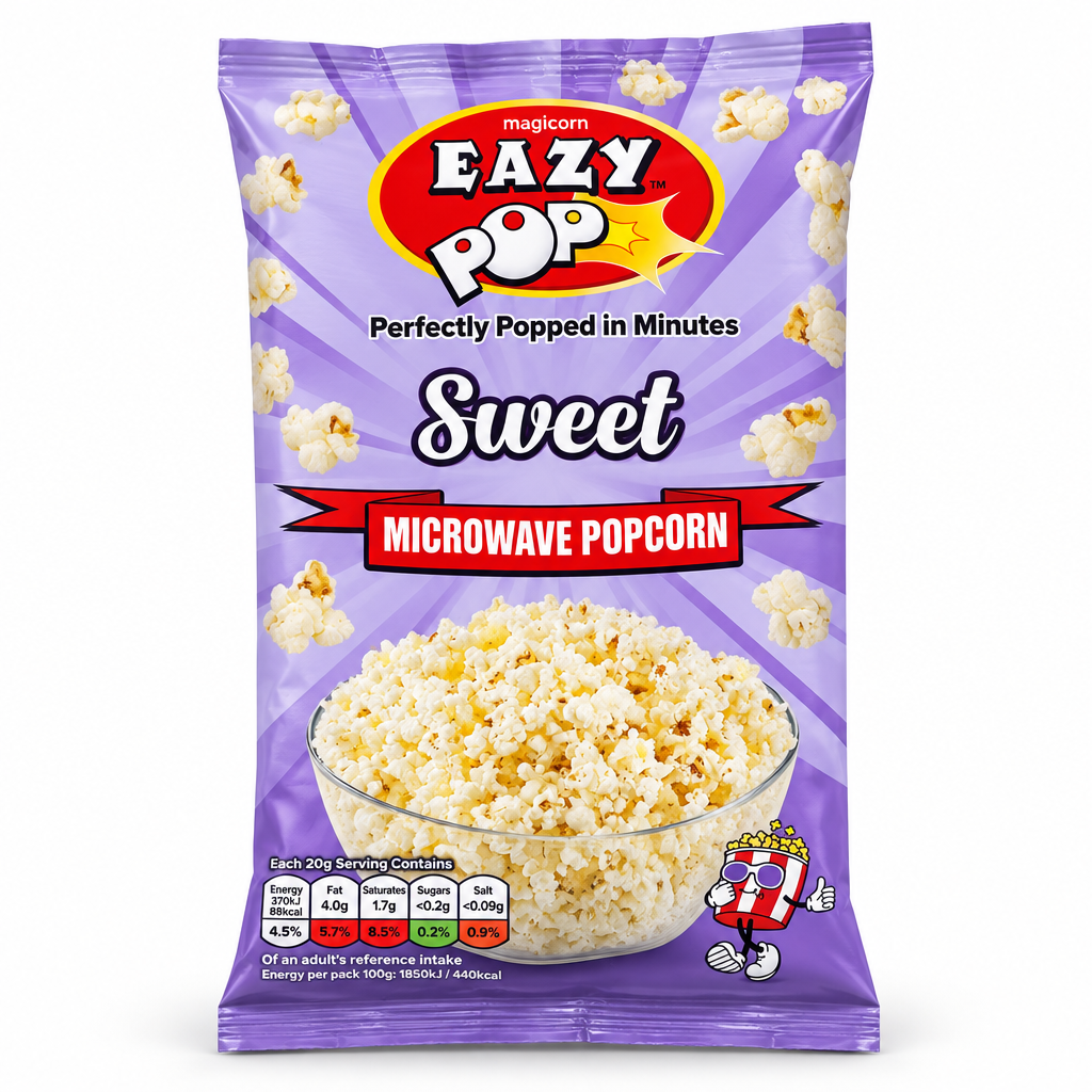 Eazy Pop Sweet Microwave Popcorn 85g