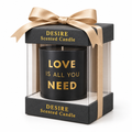 Desire Scented Candle – Love Glass Candle in Stand
