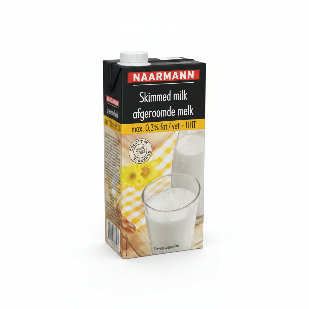 Naarmann Skimmed Milk UHT 0.3% 1L