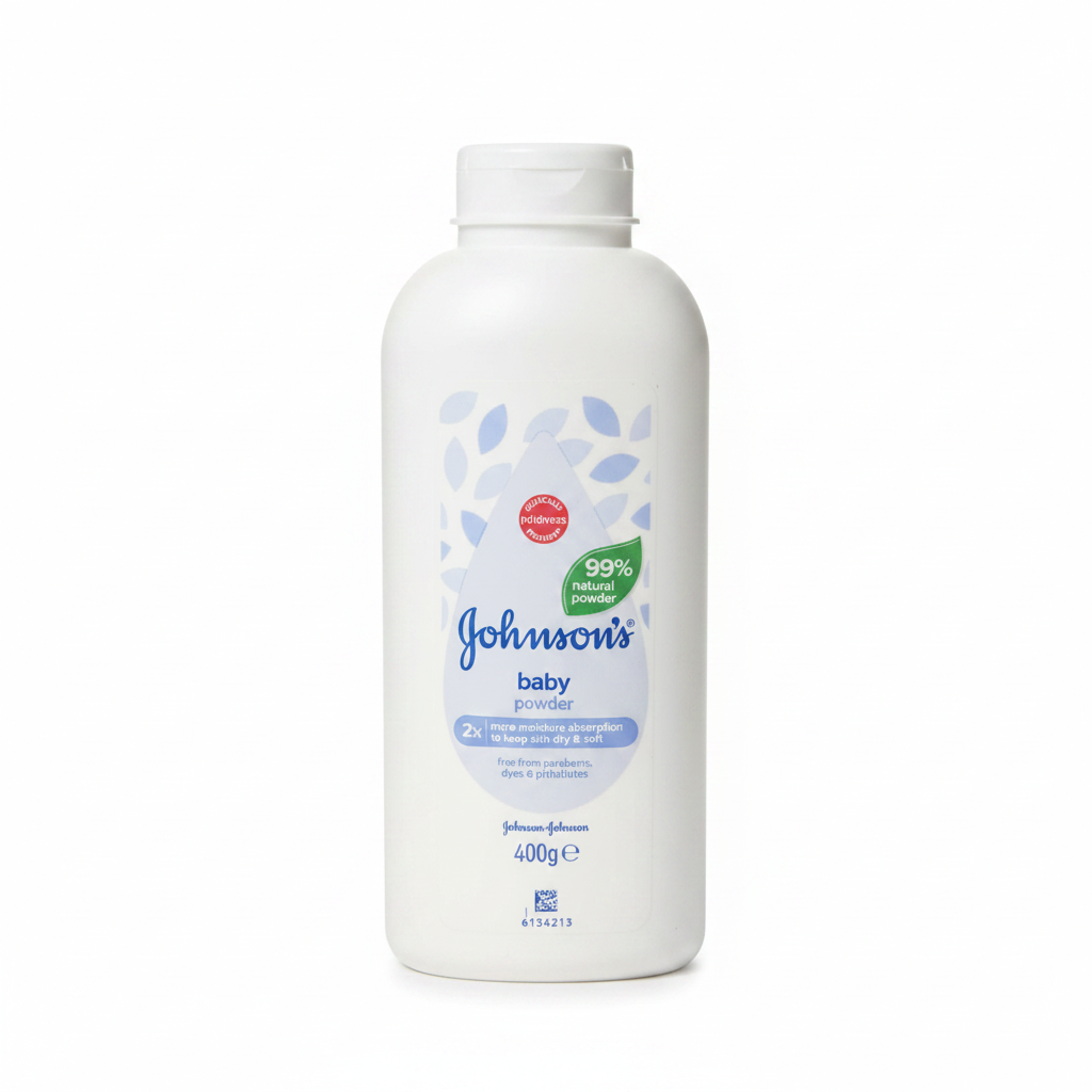 Johnson's Baby Powder – 99% Natural (400g)