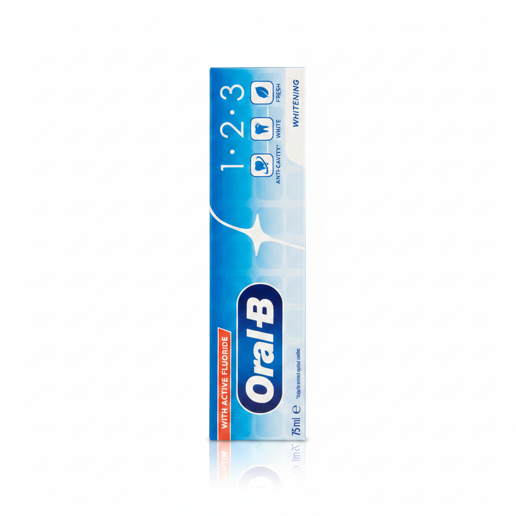 Oral-B 1-2-3 Whitening Toothpaste 75ml